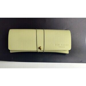 Ted Baker Eyeglasses Sunglasses Reading Glasses Soft Wrap Case  Lime Green EMPTY